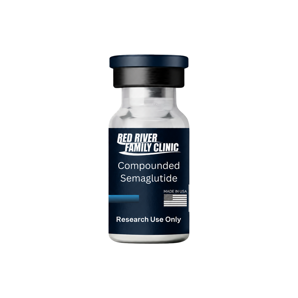 Semaglutide peptide product vial